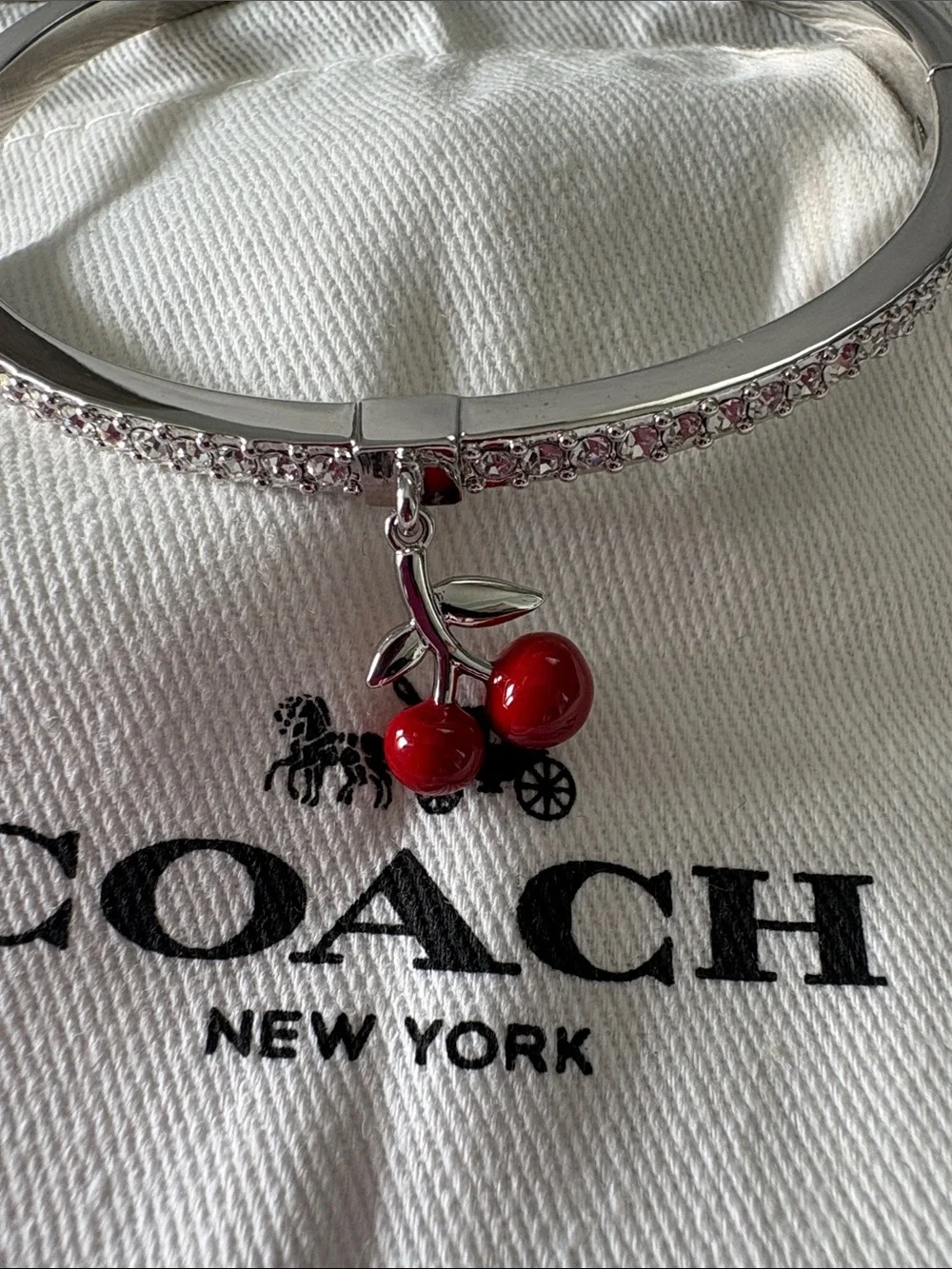 Coach Cherry Bracelet